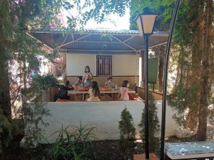 Campamentos de verano en ingles en Valencia -clase